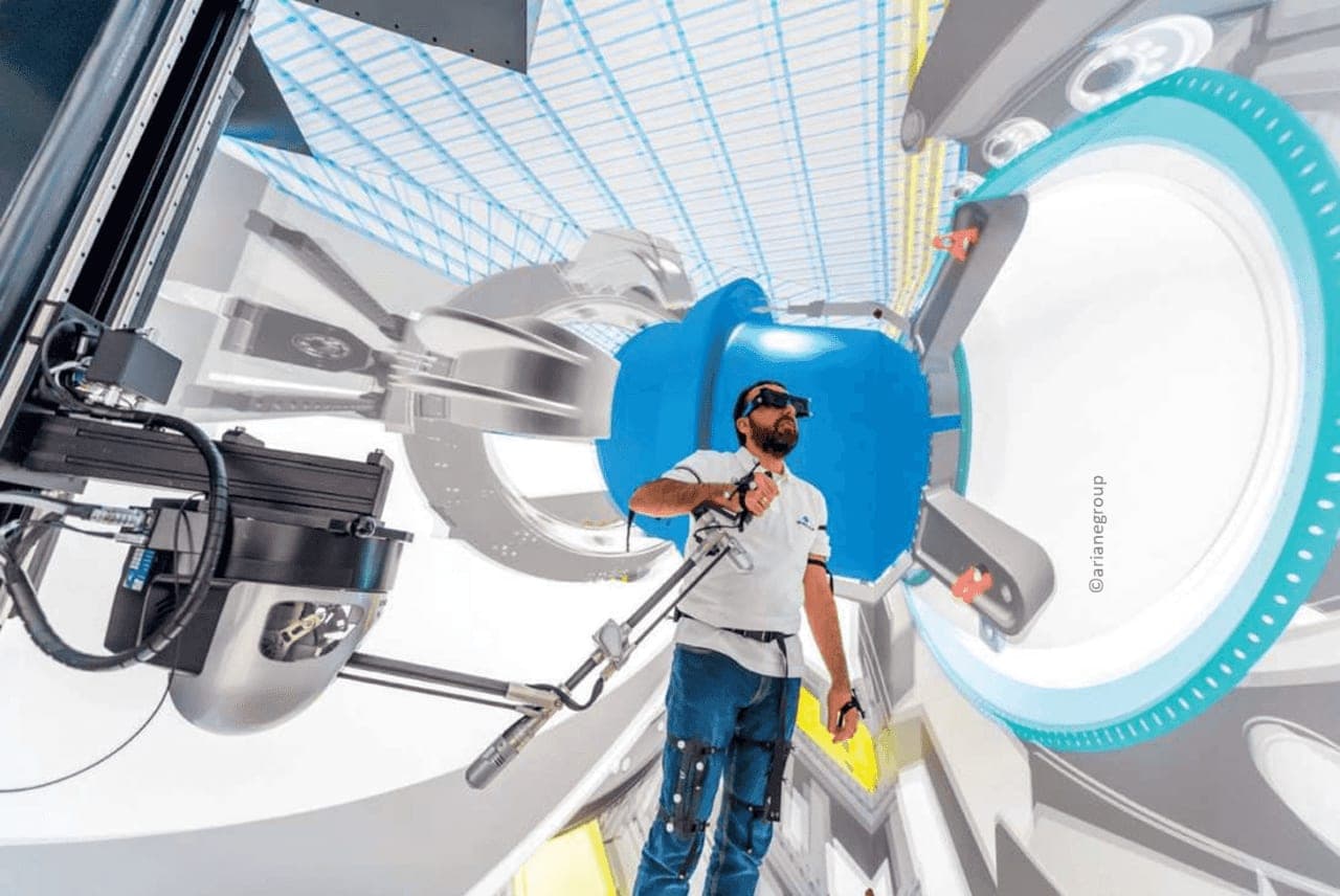 Virtual Reality Center bei ArianeGroup für immersive Design-Reviews