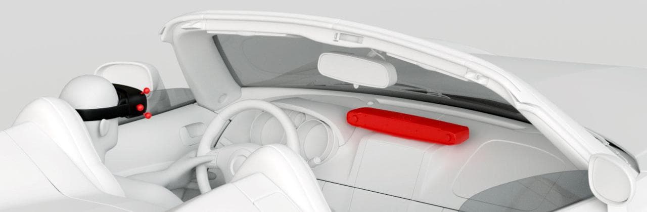 SMARTTRACK3 für In-Car- und HMD-Tracking in Simulatoren